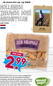 Aanbieding: Zeeuwse doré aardappelen