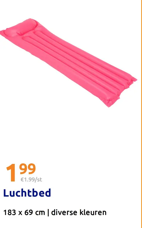 Promotie: Luchtbed