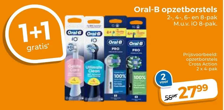 Aanbieding: Oral-B opzetborstels