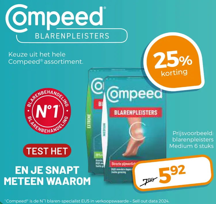Aanbieding: Het hele Compeed assortiment