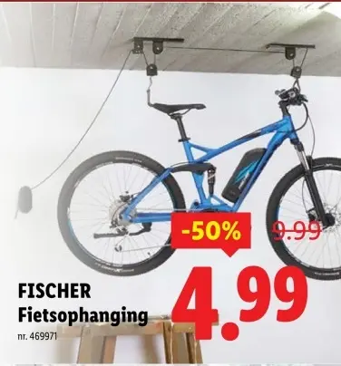 Promotie: Fischer Fietsophanging