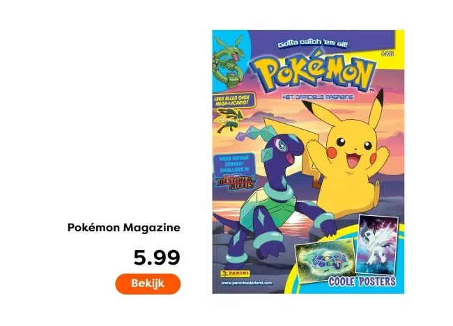 Aanbieding: Pokémon Magazine