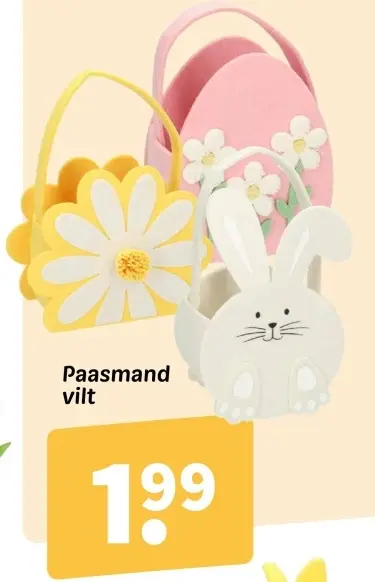 Promotie: Paasmand vilt