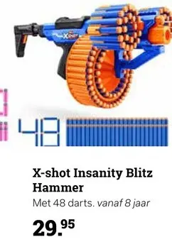 Promotie: X-shot Insanity Blitz Hammer