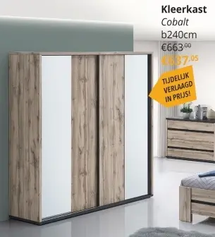 Promotie: Kleerkast Cobalt