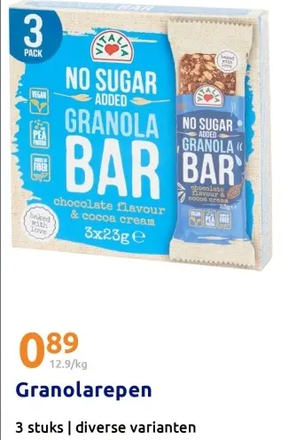 Aanbieding: Granolarepen