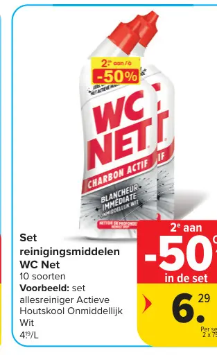 Promotie: Set reinigingsmiddelen