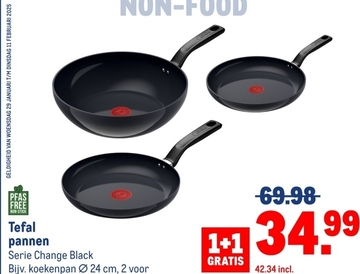 Aanbieding: Tefal pannen