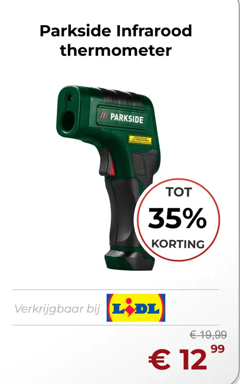 Aanbieding: Infrarood thermometer