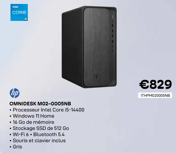 Offre: Omnidesk m02-0005nb