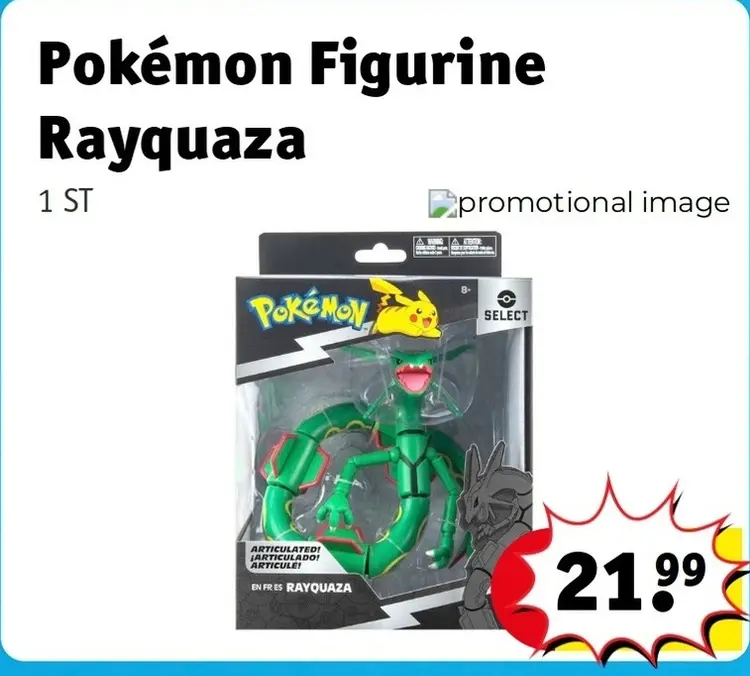 Offre: Figurine Rayquaza