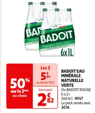 Aanbieding: BADOIT EAU MINÉRALE NATURELLE
