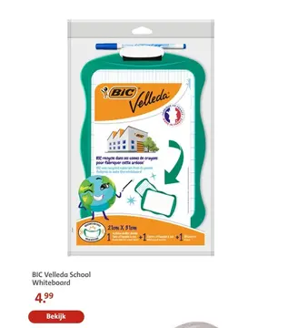 Aanbieding: BIC Velleda School Whiteboard