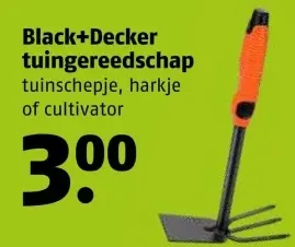 Aanbieding: tuingereedschap