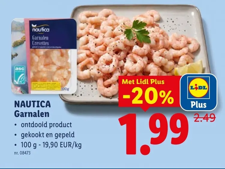 Promotie: NAUTICA Garnalen