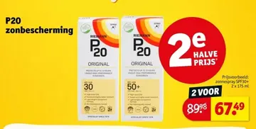Aanbieding: P20 zonbescherming