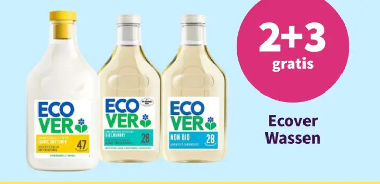 Promotie: Ecover Wassen