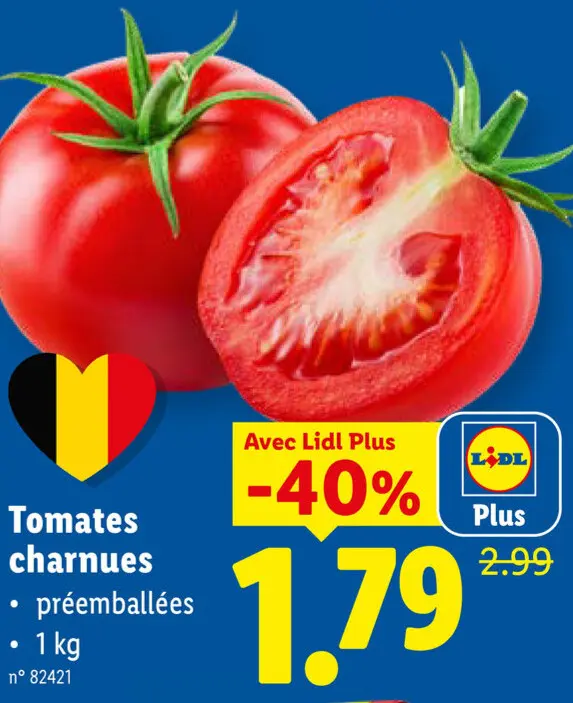 Offre: Tomates charnues
