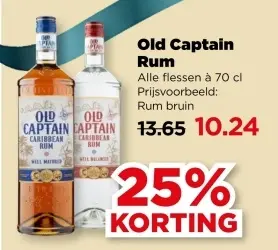 Aanbieding: Old Captain Rum
