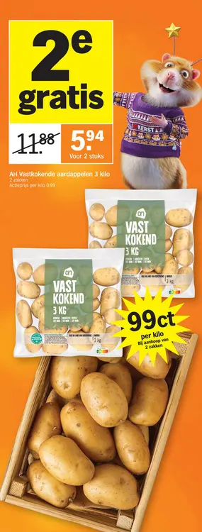 Promotie: Vastkokende aardappelen