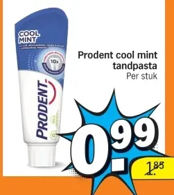 Aanbieding: cool mint tandpasta