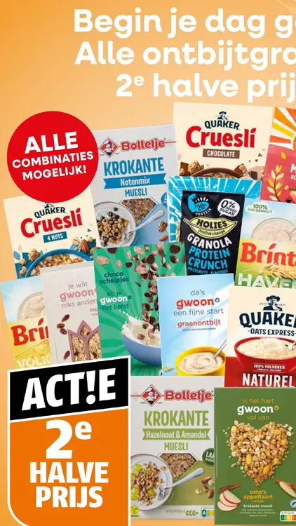 Aanbieding: Ontbijtgranen