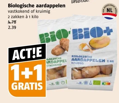 Aanbieding: Biologische aardappelen