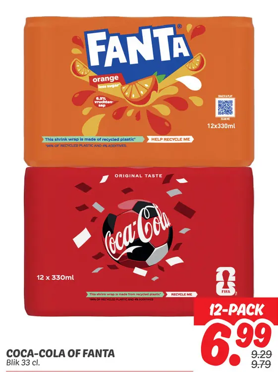 Aanbieding: Coca-cola of Fanta