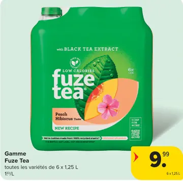 Offre: Gamme Fuze Tea