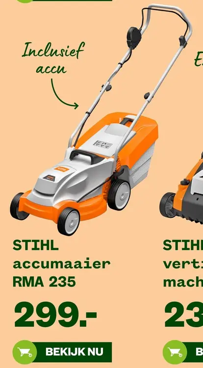 Aanbieding: Accumaaier RMA 235