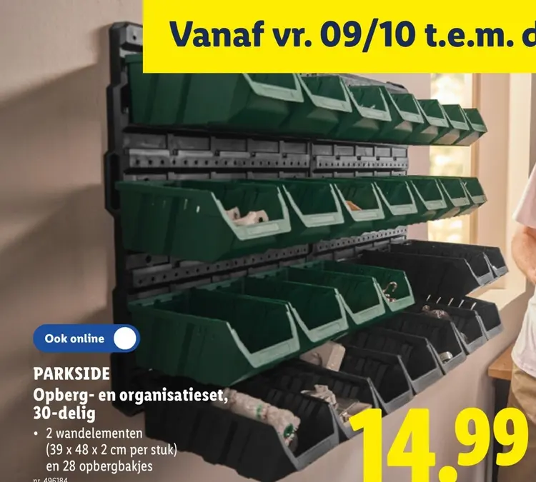 Promotie: Opberg- en organisatieset