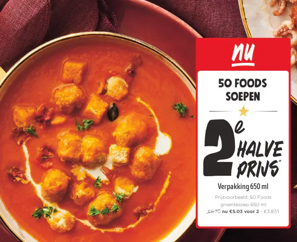 Aanbieding: 50 Foods soepen