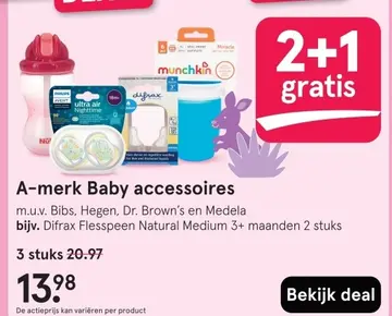 Aanbieding: A-merk Baby accessoires