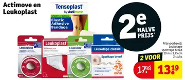Aanbieding: Actimove en Leukoplast