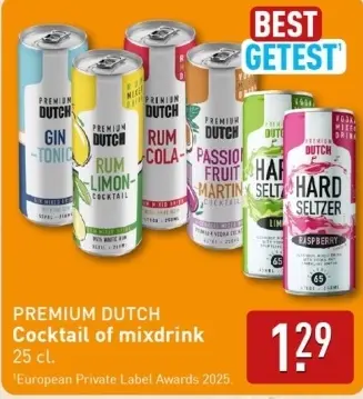 Aanbieding: PREMIUM DUTCH Cocktail of mixdrink