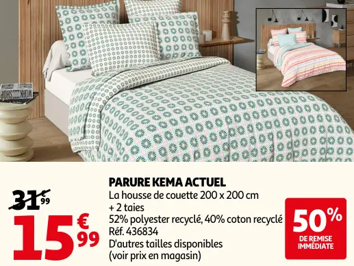Promotie: Parure kema actuel