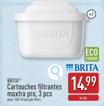Offre: Cartouches filtrantes maxtra pro