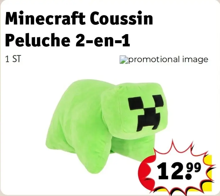 Offre: Coussin Peluche 2-en-1