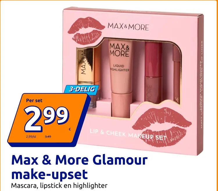 Promotie: Max & More Glamour make-upset 