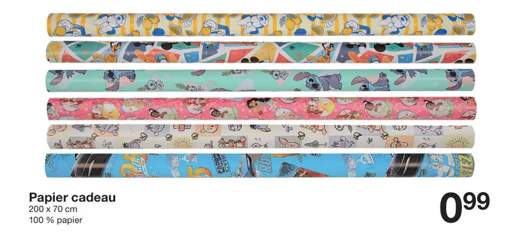 Offre: Papier cadeau