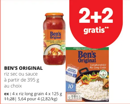 Offre: Riz sec ou sauce