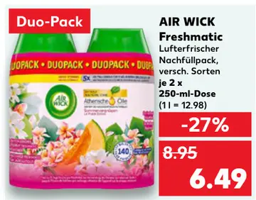 Aanbieding: AIR WICK Freshmatic