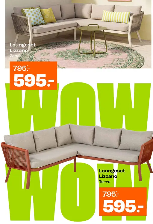 Aanbieding: Loungeset Lizzano