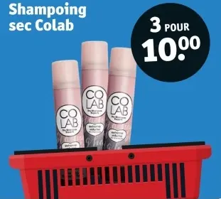 Offre: Shampoing sec