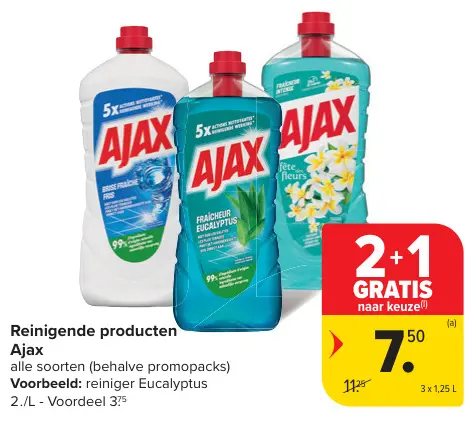 Promotie: Reiniger