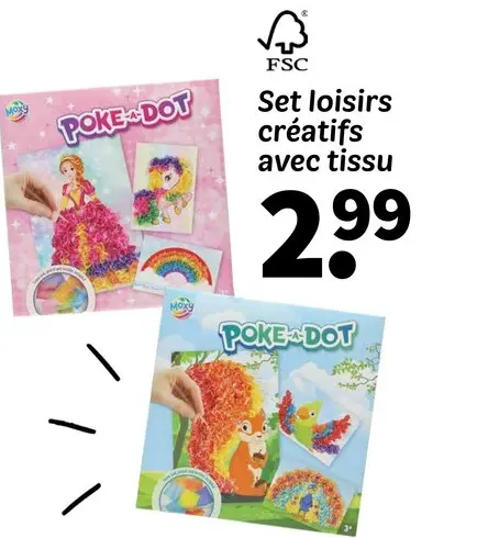 Offre: Set loisirs créatifs avec tissu