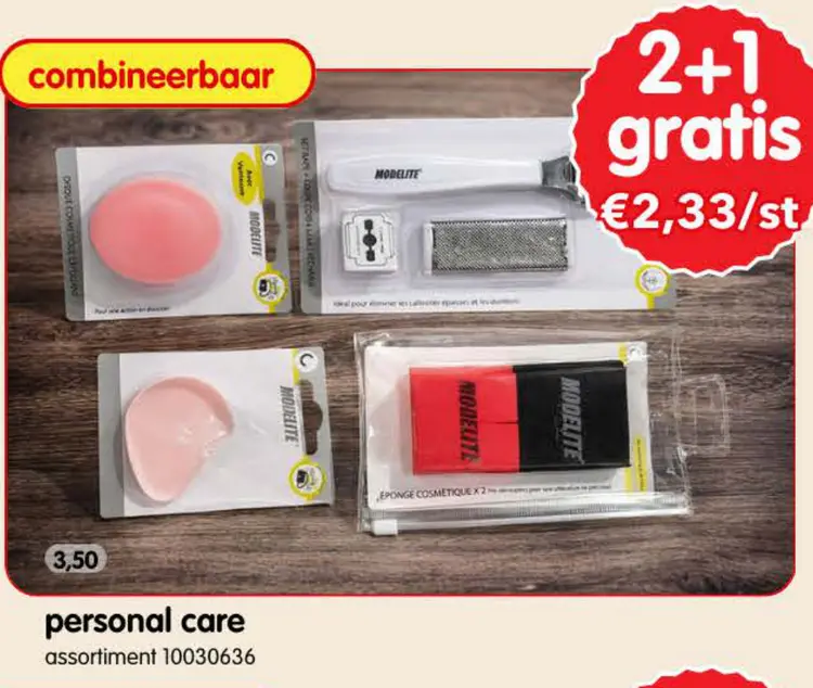 Promotie: personal care
