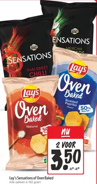 Aanbieding: Lay's Sensation of Oven Baked