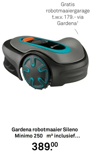 Aanbieding: robotmaaier Sileno Minimo