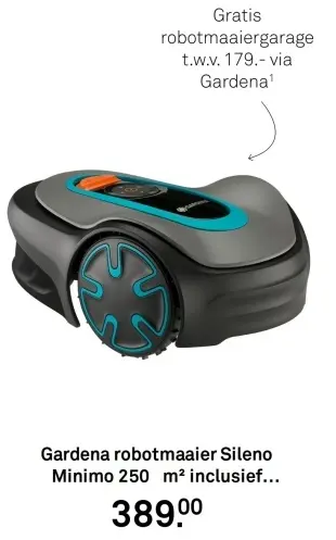 Aanbieding: Robotmaaier Sileno Minimo